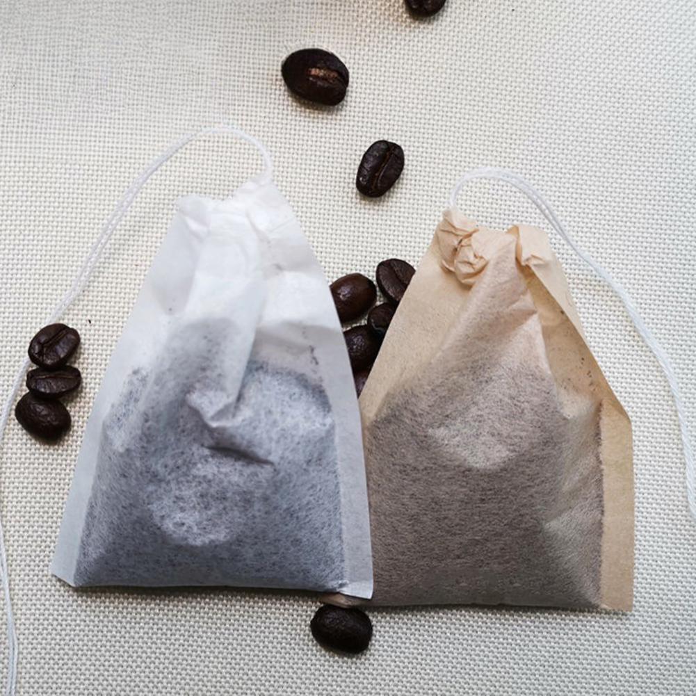使い捨てティーバッグ300個入り。紐付きで、食品グレードの素 - Herbal Tea のレビューと価格