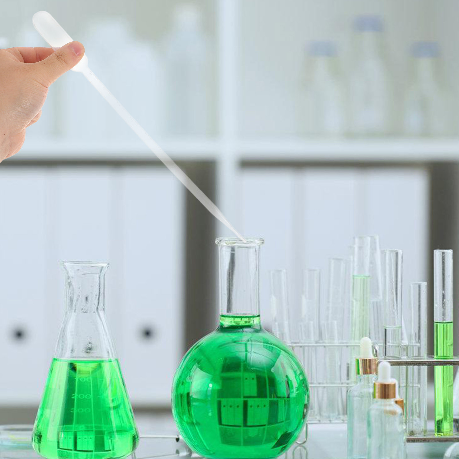 100個入り、厚みのあるプラスチック製移液ピペット、10ml - Essential Oils のレビューと価格
