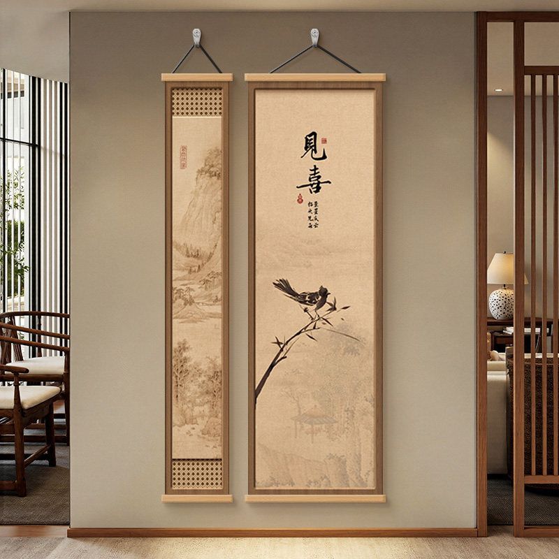 ドーパミンデトックスウォールアート – 禅竹 ​   スクロ - Herbal Tincture のレビューと価格