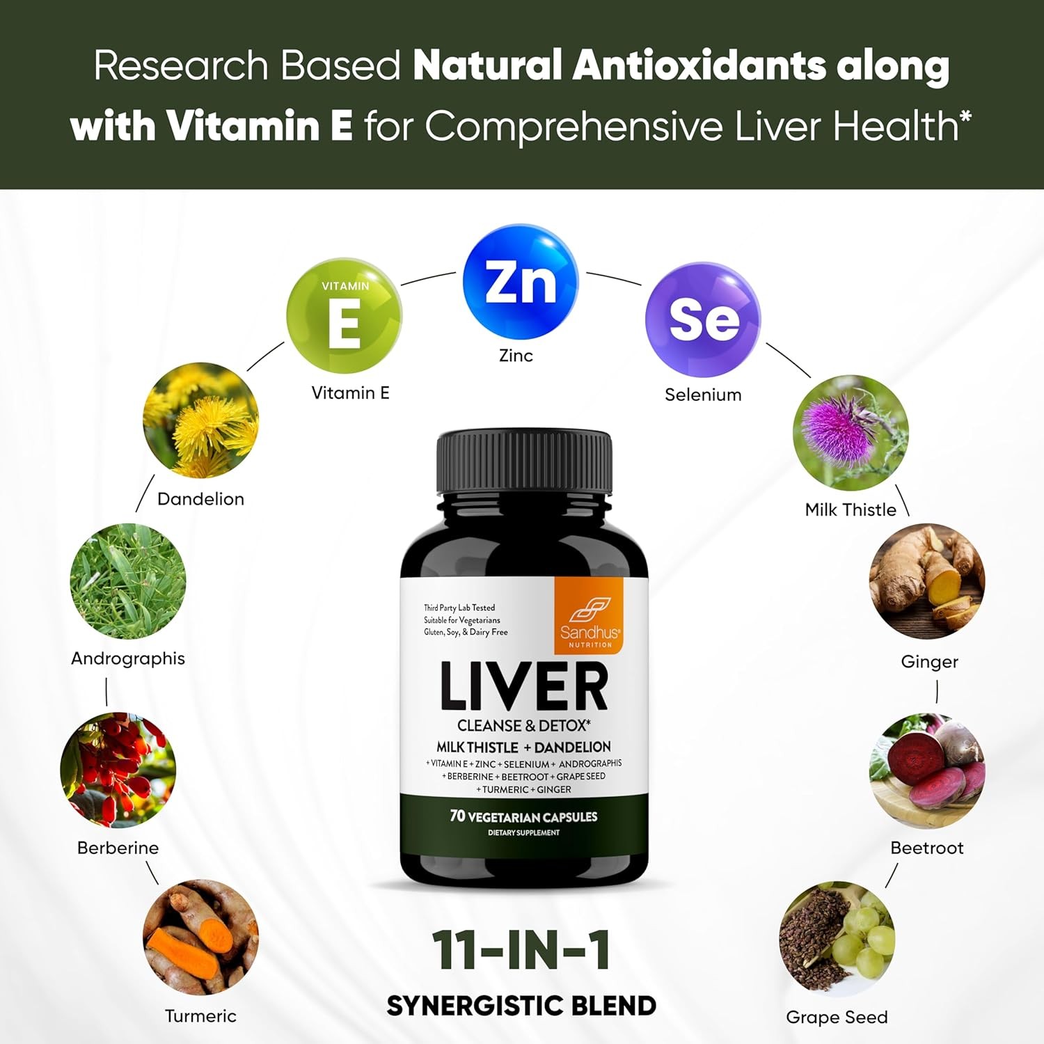 肝臓クレンジングデトックス＆修復サポート、肝臓の健康のための - Herbal Supplement のレビューと価格
