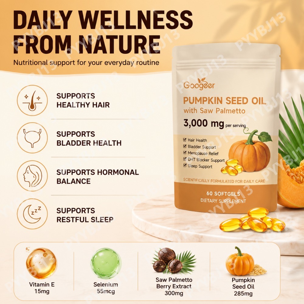 グーガー パンプキンシードオイル ソフトジェル（ソーパルメッ - Herbal Supplement のレビューと価格