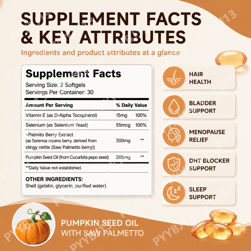 グーガー パンプキンシードオイル ソフトジェル（ソーパルメッ - Herbal Supplement のレビューと価格
