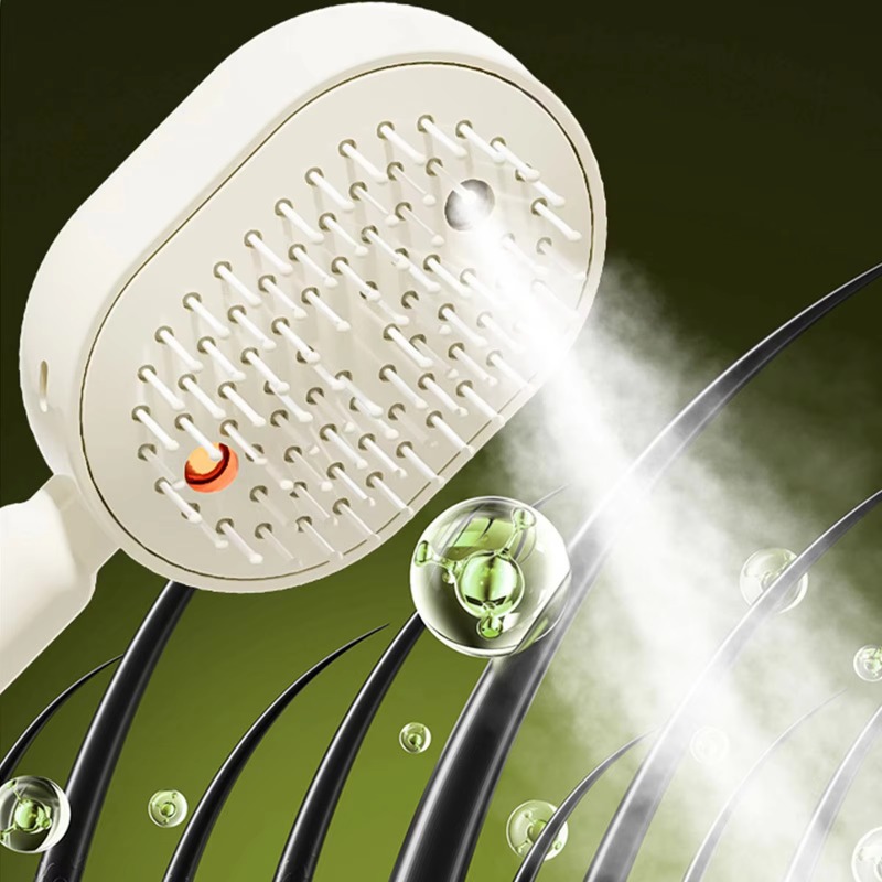 3 in 1 電動スプレーエアクッションコーム セルフクリー - Essential Oils のレビューと価格
